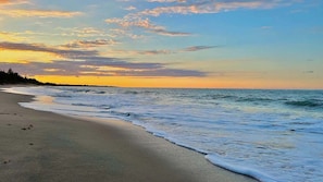 On the beach - Malibu Beach Penthouse: Steps to the Beach & Pool (Loiza)