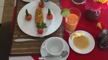 Dagelijks continentaal ontbijt inbegrepen