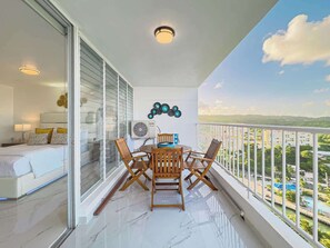 1 bedroom, WiFi, bed sheets - Azure Marina Suite: Ocean, Mountain & Marina View (Fajardo)