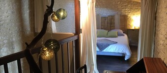 Chambre D'hôtes : Grande Champagne - 4/5 Pers Piscine, Ludothèque, Retro Gaming