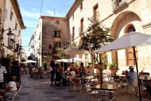 Udendørs spisemuligheder