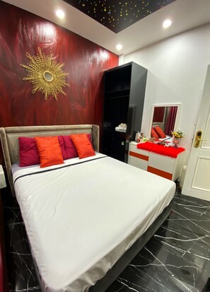 슈피리어 더블룸 | 책상, 노트북 작업 공간, 무료 WiFi, 침대 시트