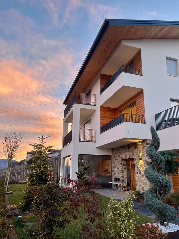 Façade de l’hébergement