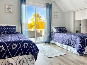 4 habitaciones, escritorio, tabla de planchar con plancha y wifi 