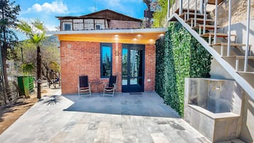 Façade de l’hébergement