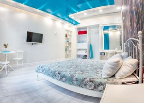 อพาร์ทเมนท์ | 1 ห้องนอน, เตารีด/โต๊ะรีดผ้า, Wi-Fi ฟรี, ผ้าปูที่นอน