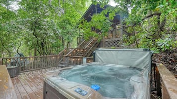 Baignoire à remous extérieure