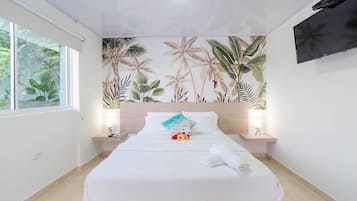 1 bedroom, in-room safe, iron/ironing board, free WiFi