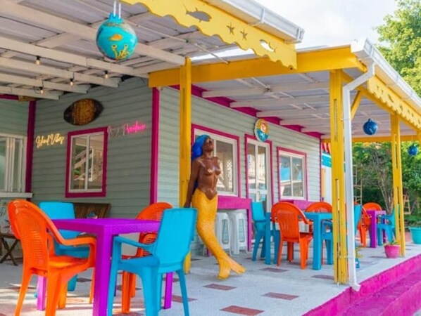 Outdoor dining - Saltwata 1 Dormitorio (San Andrés y Providencia)