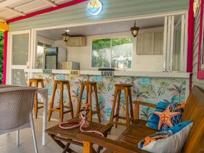 Outdoor dining - Saltwata 1 Dormitorio (San Andrés y Providencia)