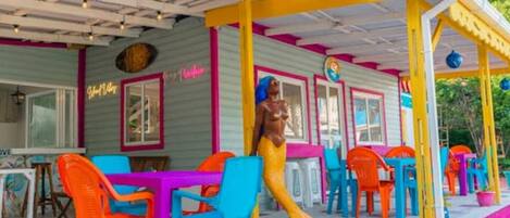 Restauration en plein air