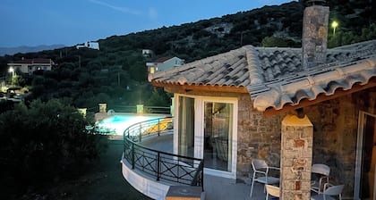 Panoramic Sea View Villa with POOL minutes to the beaches AMA 00002376873