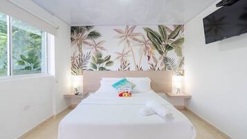 1 bedroom, in-room safe, iron/ironing board, free WiFi