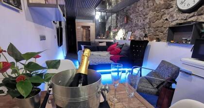 Sweet Loft Grenoble-love Room Avec Jacuzzi & Sauna