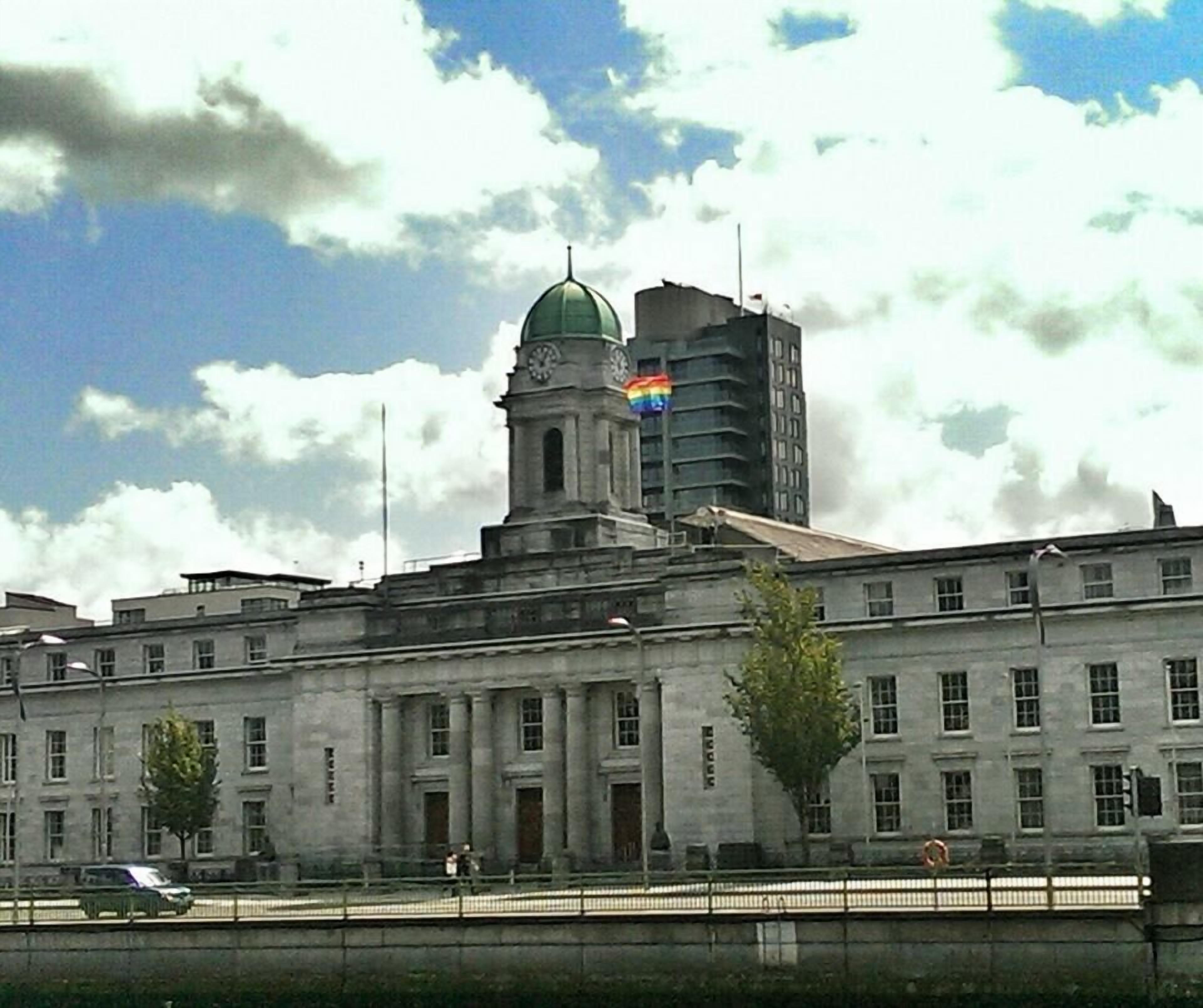 Façade de l’hébergement