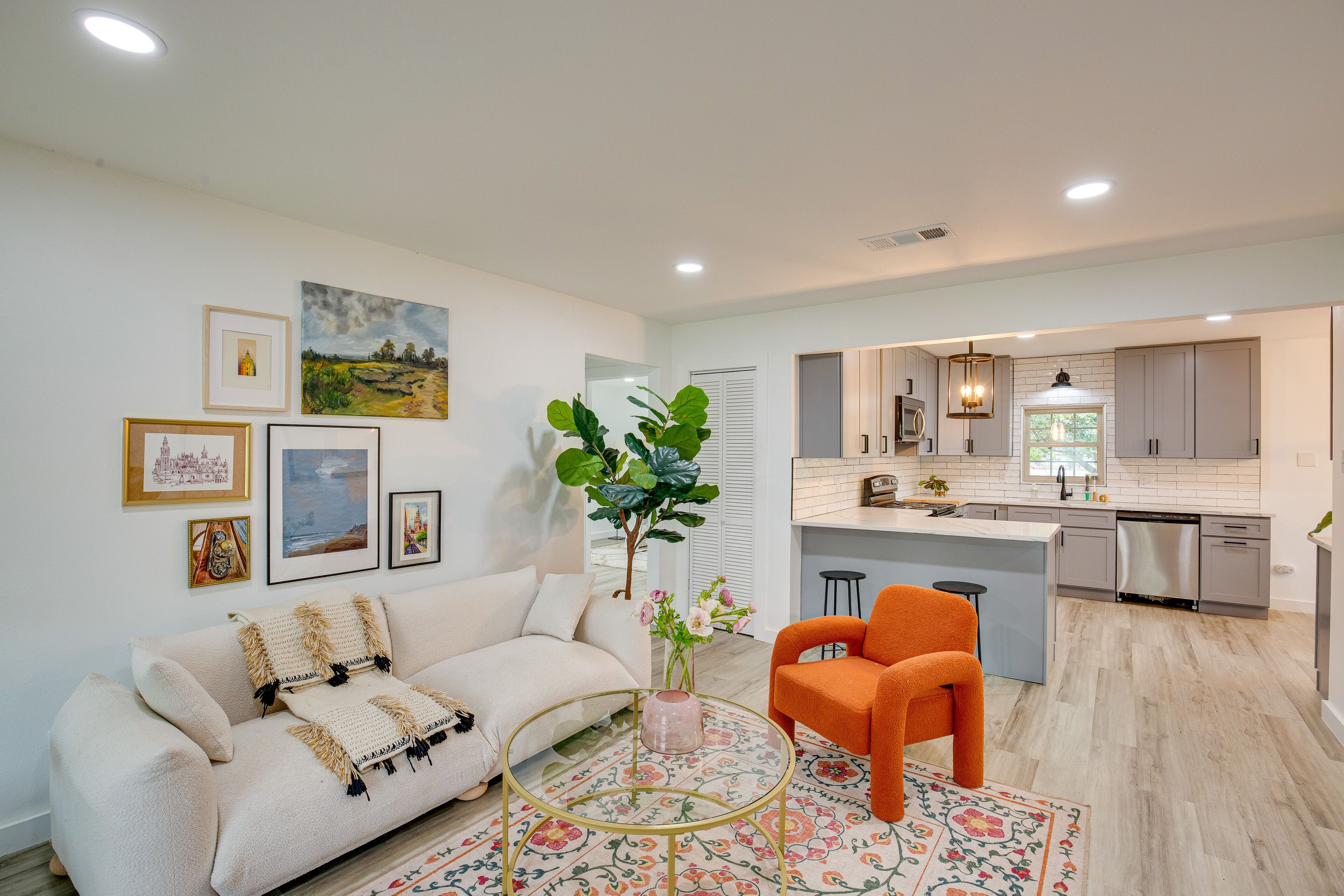 Adorable Dallas Cottage with Dedicated Workspace!
