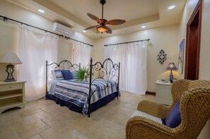 4 bedrooms, in-room safe, iron/ironing board, WiFi