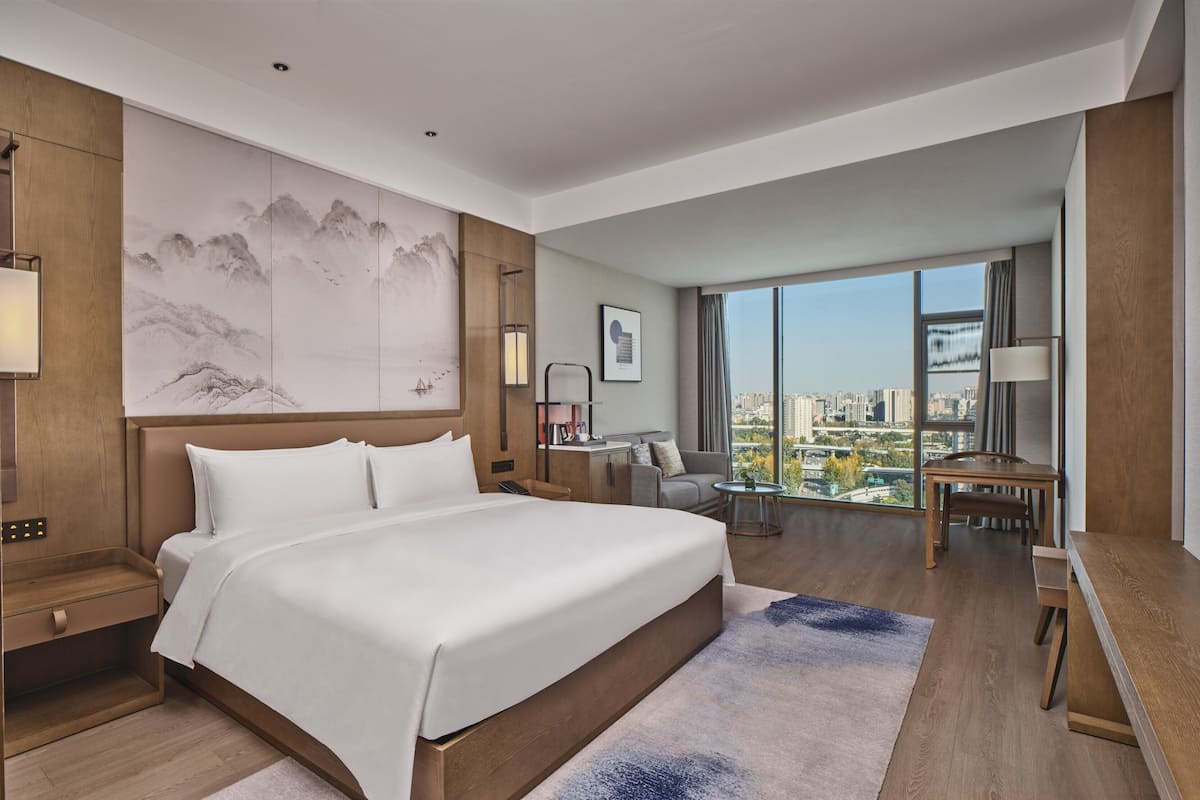 Premium-Zimmer, 1 King-Bett, Stadtblick