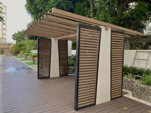 Overnattingsstedets uteområder