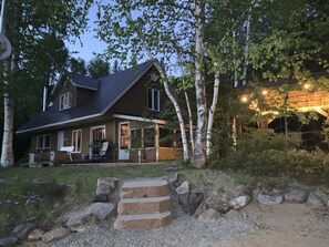 Exterior - Chalet l'Oasis plage et spa creusé privé (Saint-Damien)