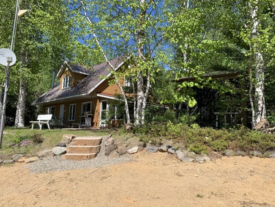 Chalet l'Oasis plage et spa creusé privé