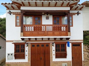 Fassade der Unterkunft