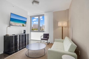 Televisie en een kantoor