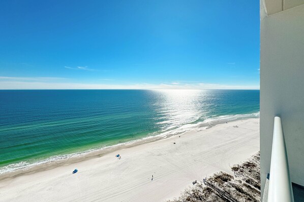 Accommodatie ligt op het strand