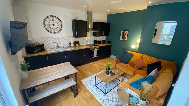 Apartment, 1 Queen Bed | Living area - Beautiful 1-bed Apartment in Cardiff (Cardiff)