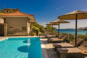 Piscina externa sazonal