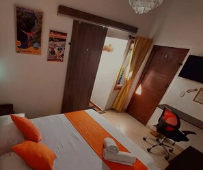 4 sovrum, skrivbord, wi-fi och sängkläder
