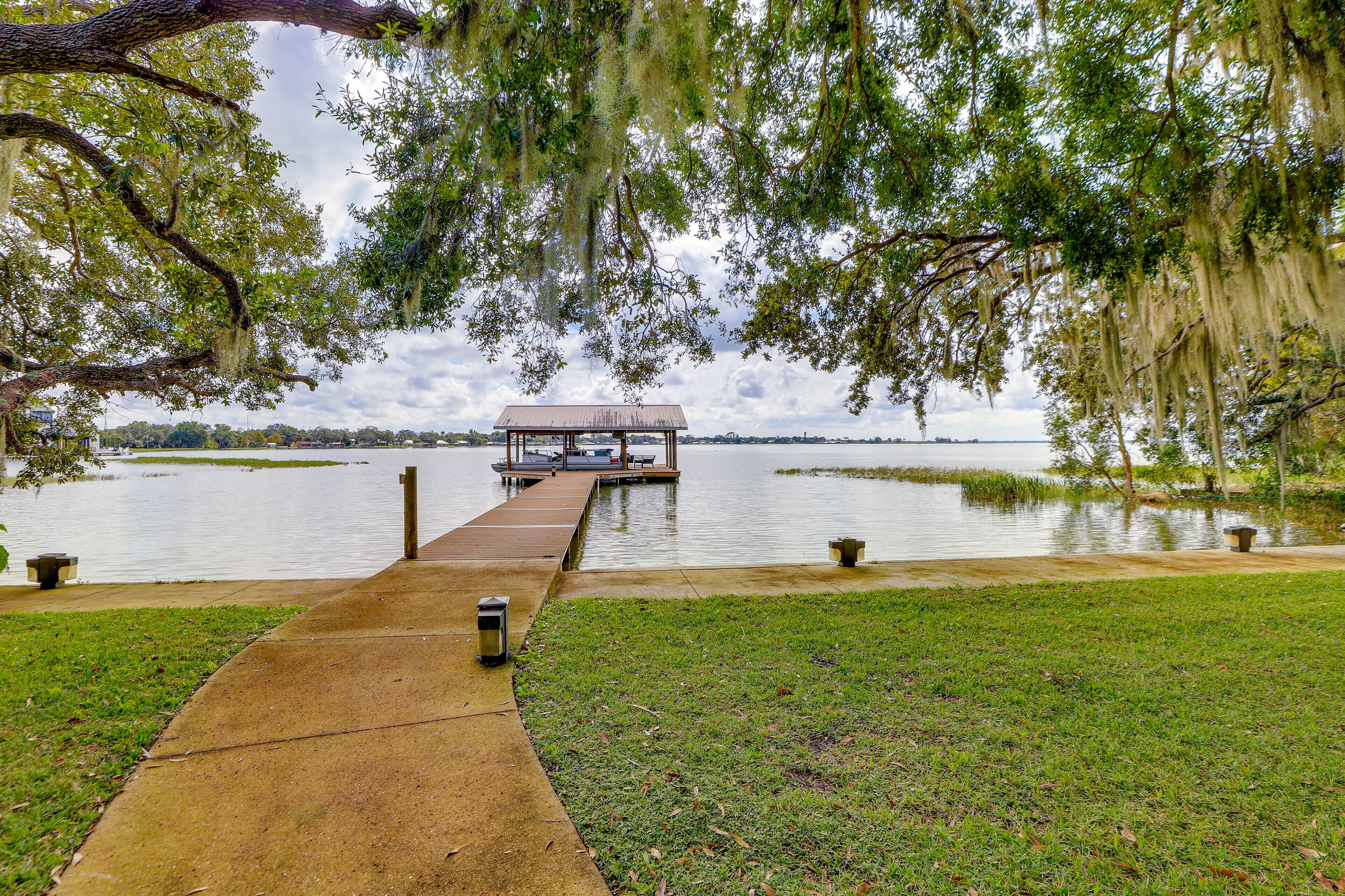 Florida Retreat w/ Patio, Boat Dock & Shuffleboard
