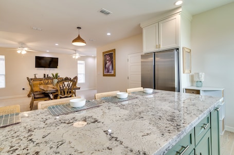 Dining. WFH-Friendly Brownsville Home w/ Private Patio