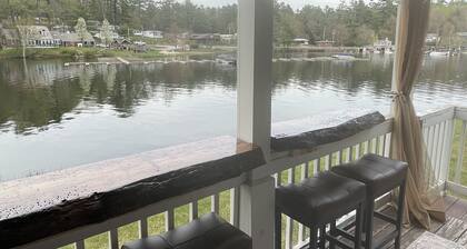 Paugus Bay Cottage waterfront cottage on private island!