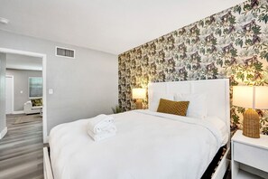 1 室のベッドルーム、アイロン / アイロン台、旅行用ベビーベッド、WiFi