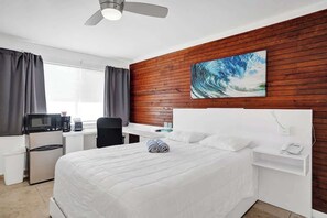 Iron/ironing board, WiFi - Waves | Beach Town Studio Apartment (Pompano Beach)