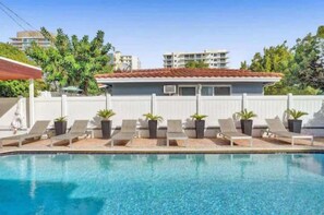 Pool - Sunny 2BR Retreat | Walk to Beach + Pool Access (Pompano Beach)