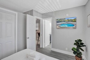 1 Schlafzimmer, Schreibtisch, Bügeleisen/Bügelbrett, WLAN