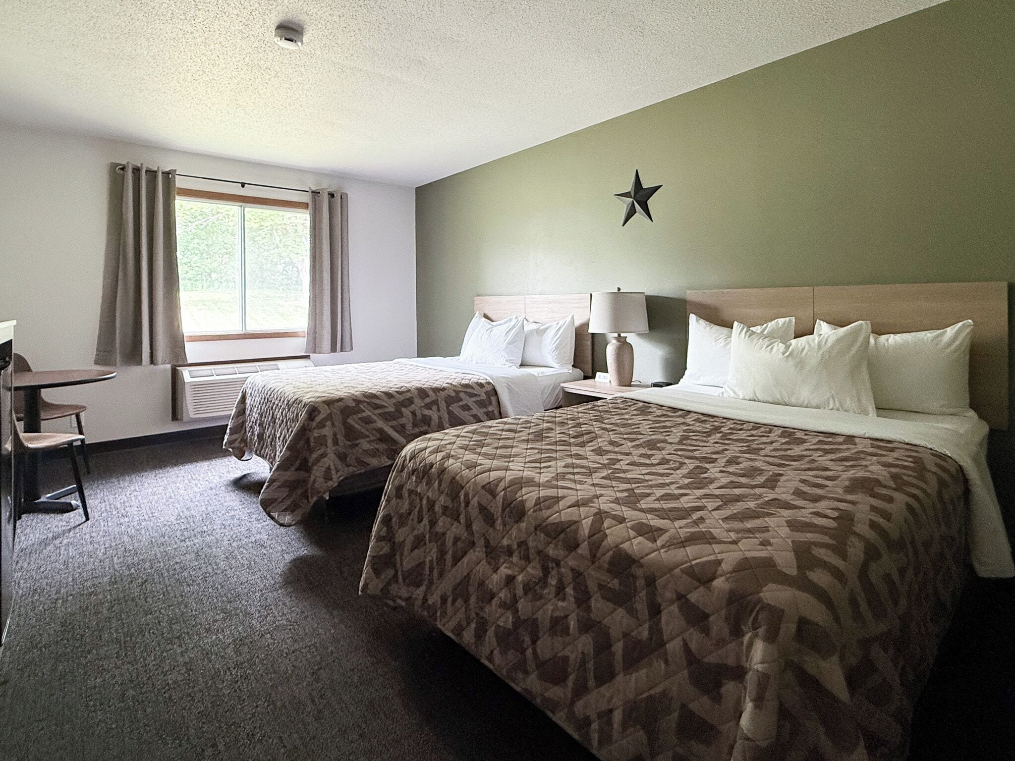Superior Room, 2 Double Beds, Non Smoking | Iron/ironing board, free WiFi, bed sheets