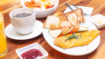 Breakfast for a fee