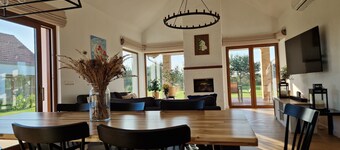 HHouse New holiday home with private playground, sauna and air condition