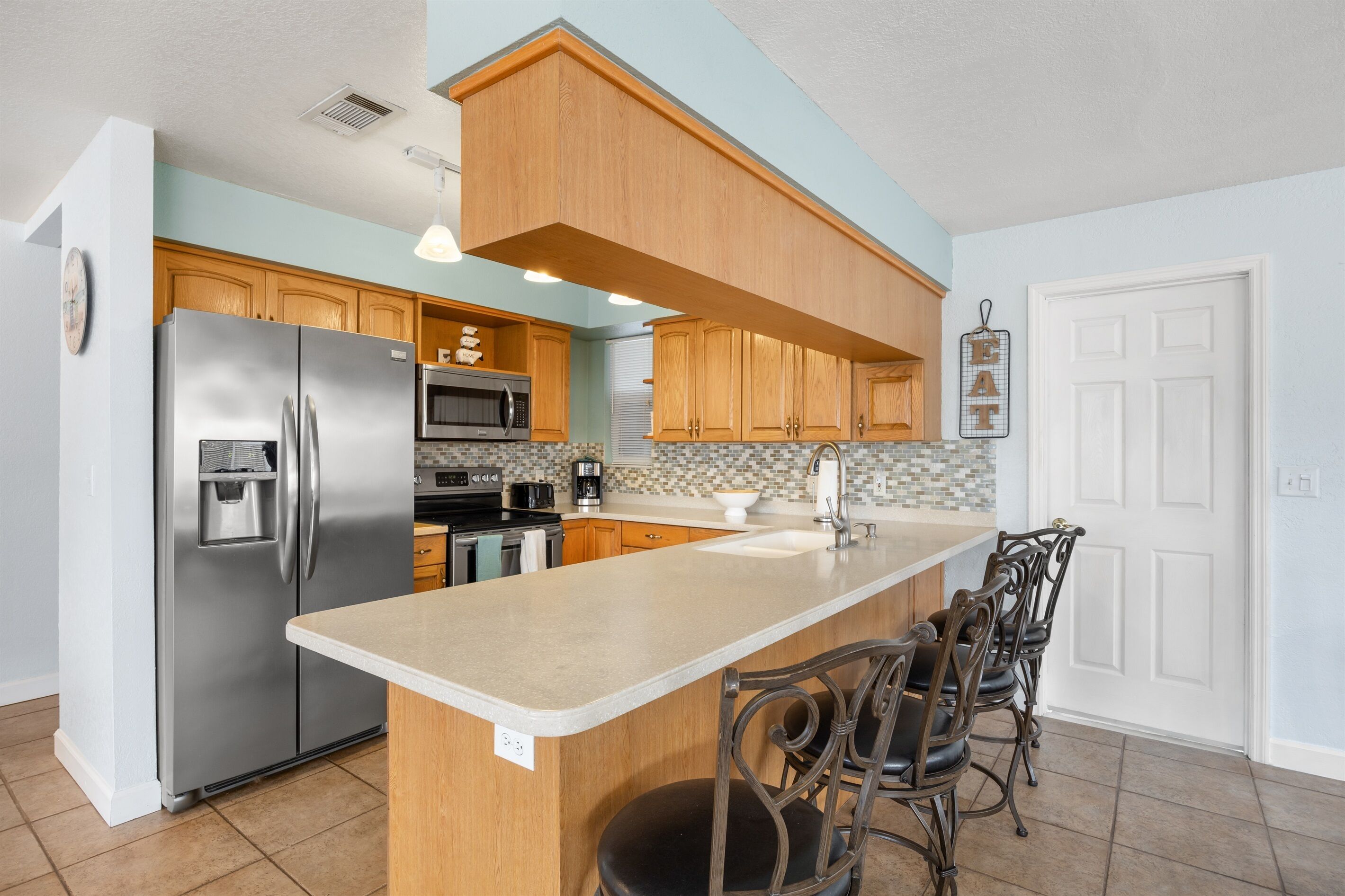 冰箱、微波炉、炉灶、洗碗机