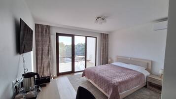 Chambre Double Deluxe, 1 chambre, non-fumeurs, vue jardin