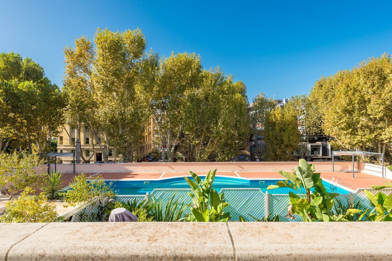Alberca climatizada 