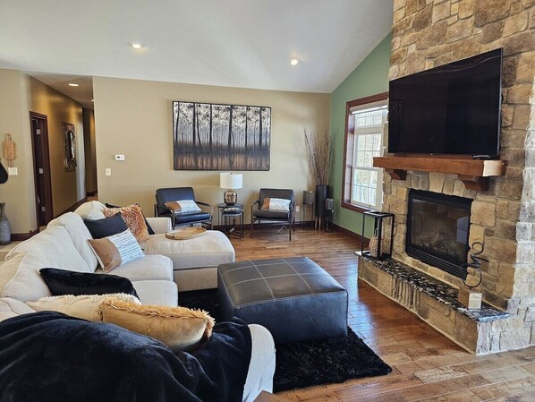 تلفزيون، مدفأة