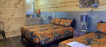 Buffalo Wallow Cabin at The Lazy Buffalo Hunting Pet Friendly Wichita Mountains