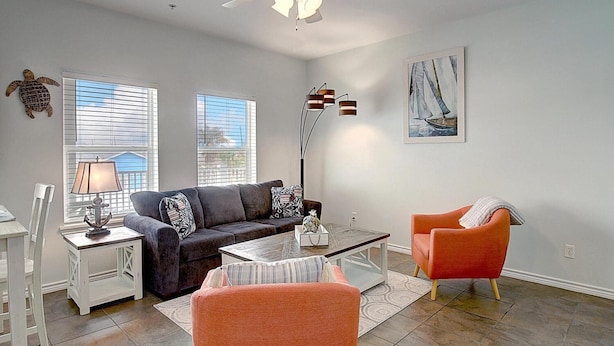 Living area - Yachta-yachta in Port Aransas (Port Aransas)