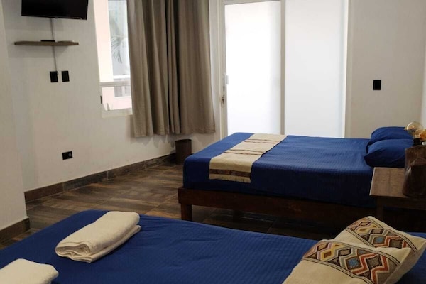 Individually furnished, blackout drapes, soundproofing, free WiFi