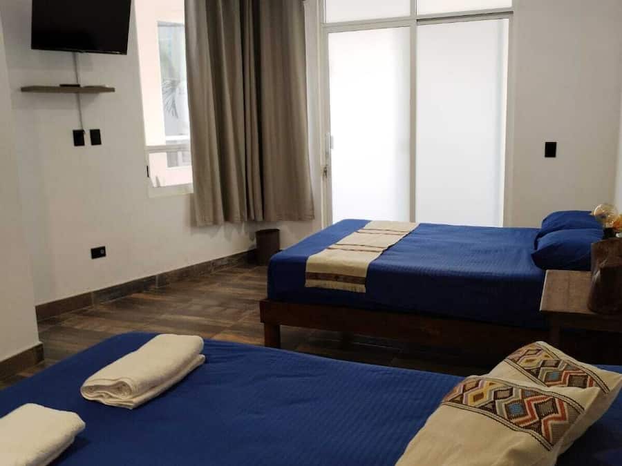 Individually furnished, blackout curtains, soundproofing, free WiFi