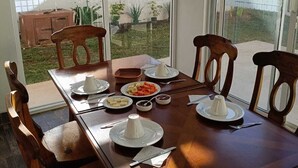 Kontinental frokost er inkludert hver dag